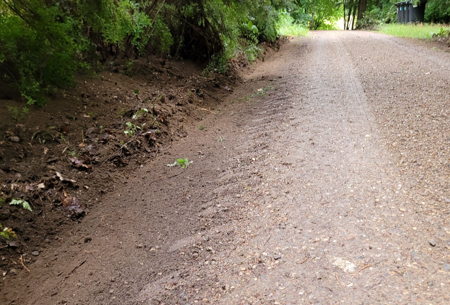 Anlægning af grusvej sjælland