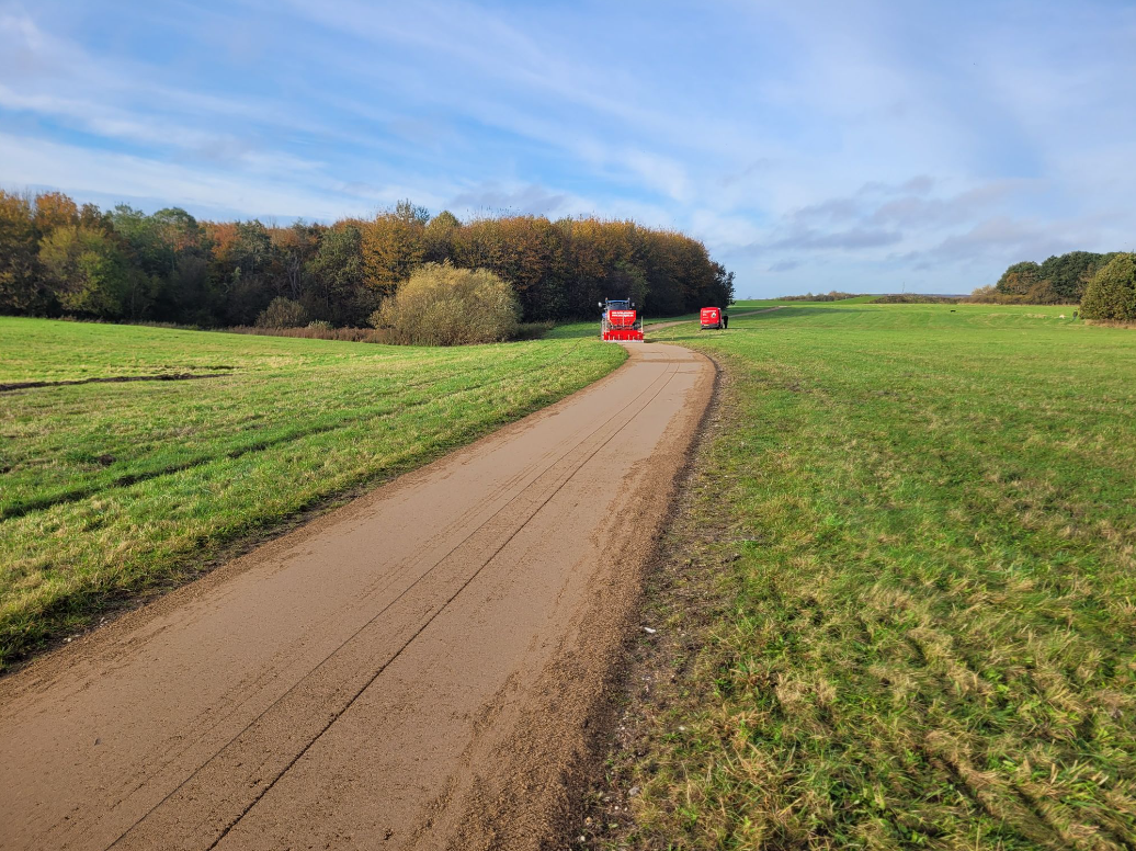 Etablering af grusvej